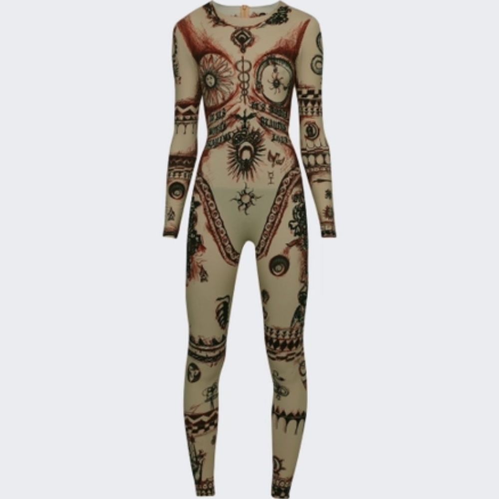 Marine Serre Geotic Catsuit XL NOT Jean Paul gaultier